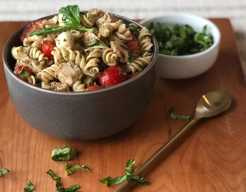 Chicken Pesto Pasta Salad